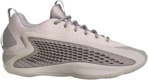 adidas Anthony Edwards 1 Low Mens Basketball Shoes (Metallic Grey/Dove Grey/Cloud White)
