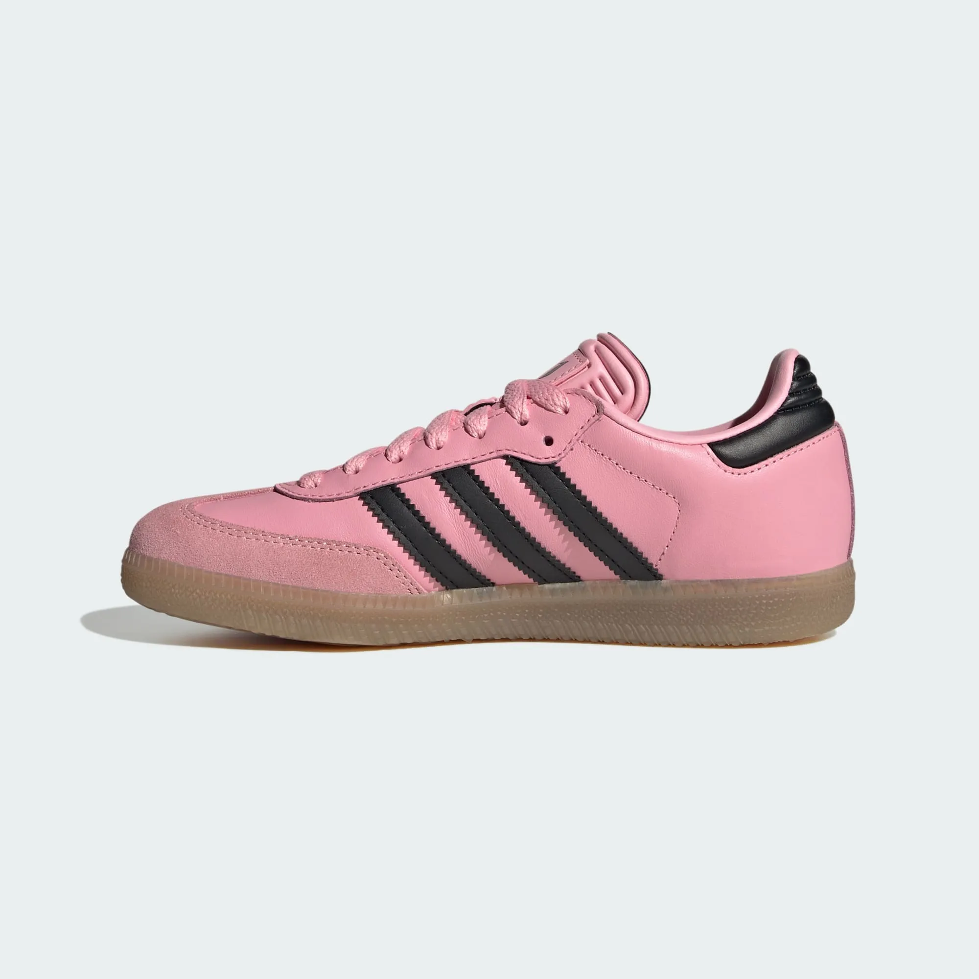 adidas SAMBA MESSI Indoor Soccer Shoes | Light Pink-Core Black | Kid's Unisex