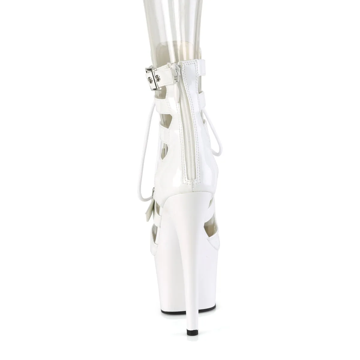 ADORE-1013MST Pleaser White Patent Sexy Platform Shoes (Pole Dancing Heels)