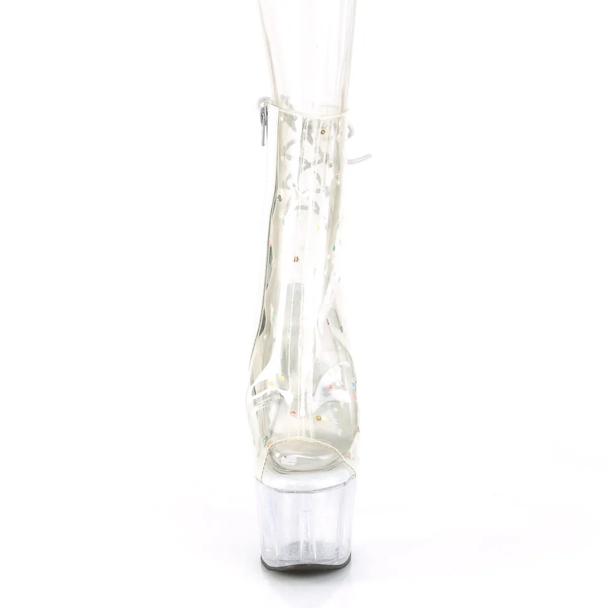 ADORE-1018C-2 Pleaser Clear Sexy Platform Shoes (Pole Dancing Heels)
