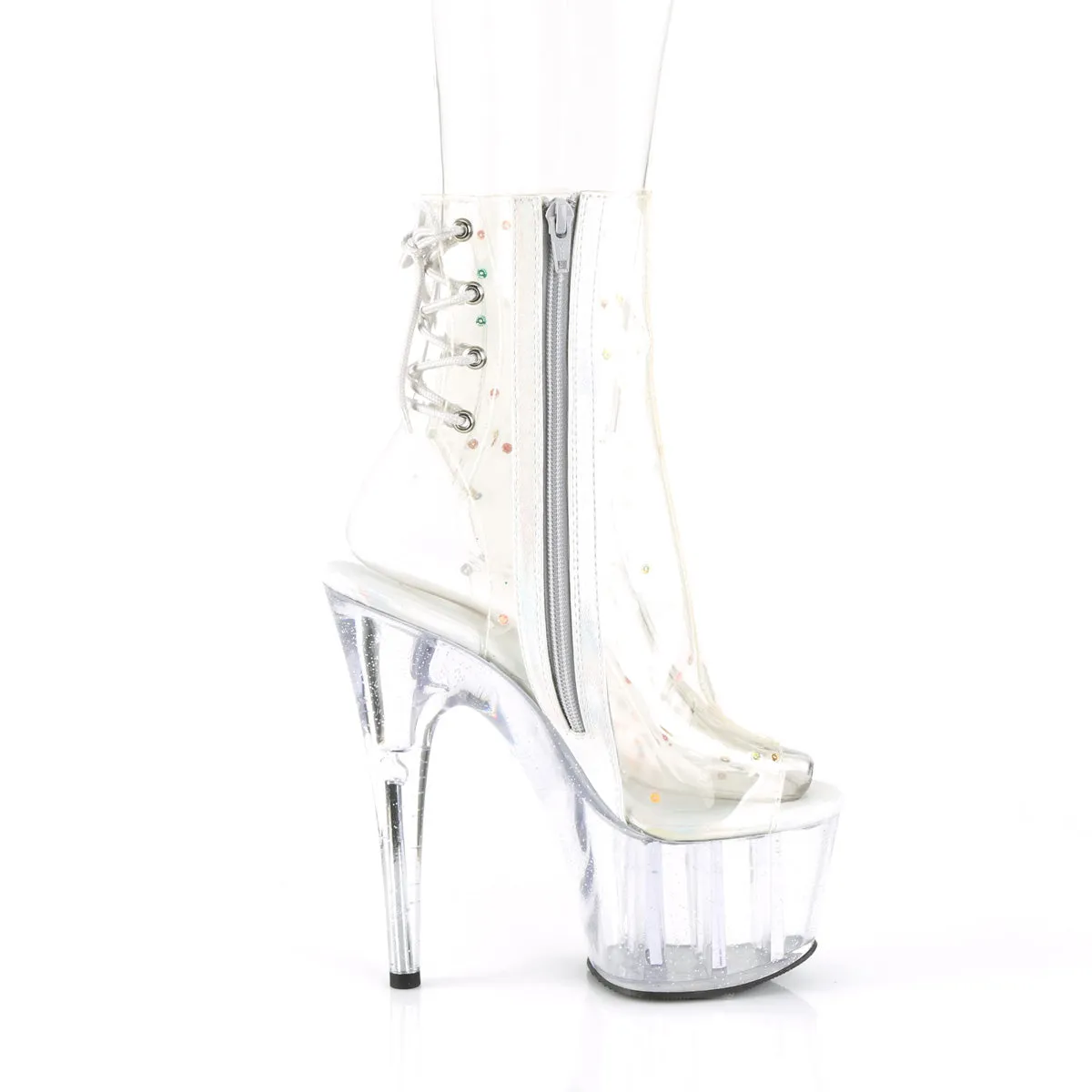 ADORE-1018C-2 Pleaser Clear Sexy Platform Shoes (Pole Dancing Heels)
