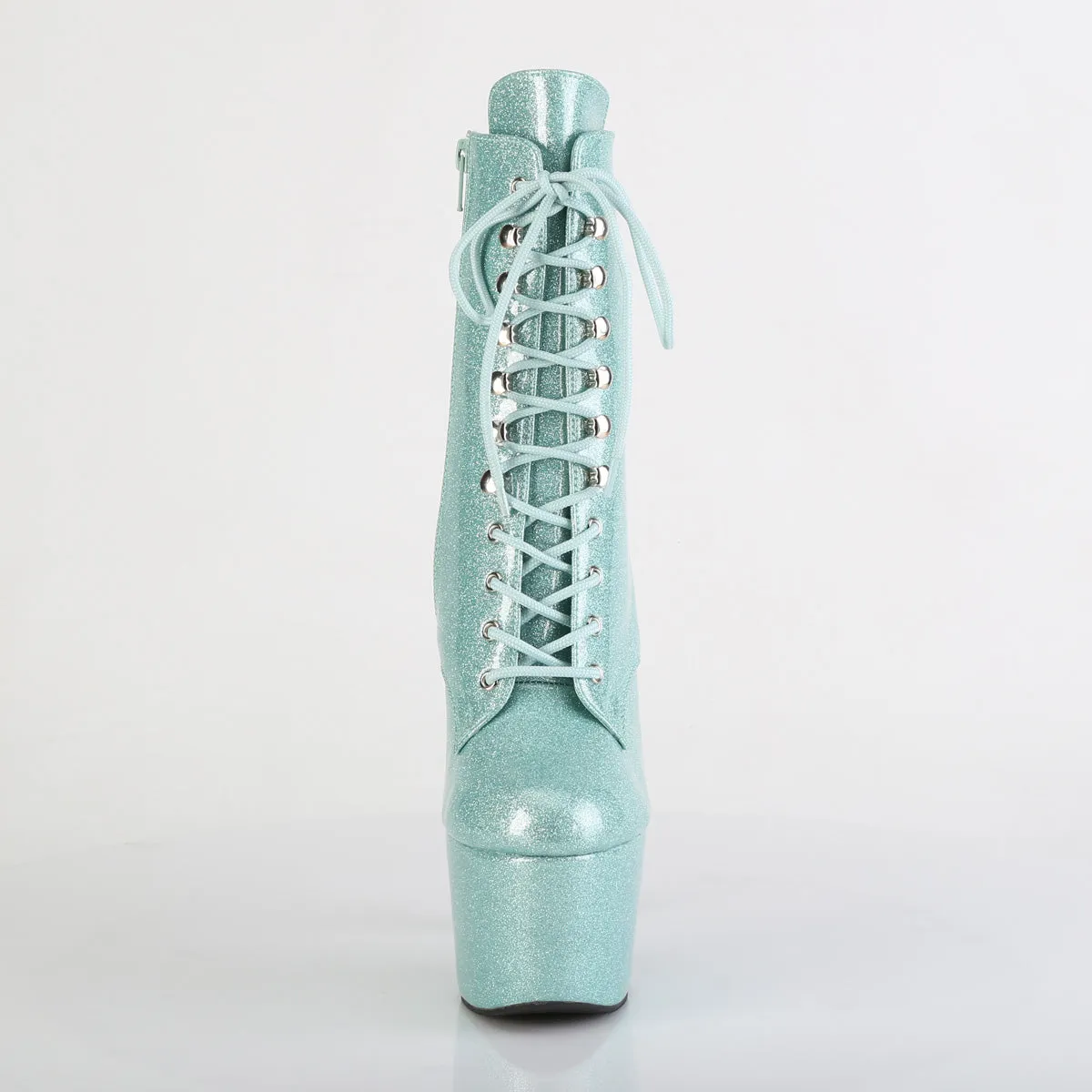 ADORE-1020GP Pleaser Mint Glitter Sexy Platform Shoes (Pole Dancing Heels)