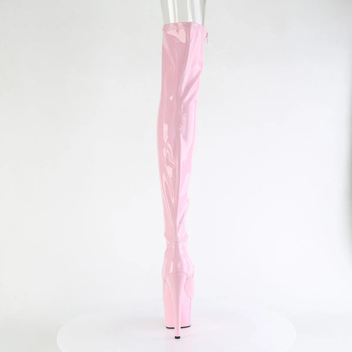 ADORE-3011HWR Pleaser Baby Pink Hologram Sexy Platform Shoes (Pole Dancing Heels)
