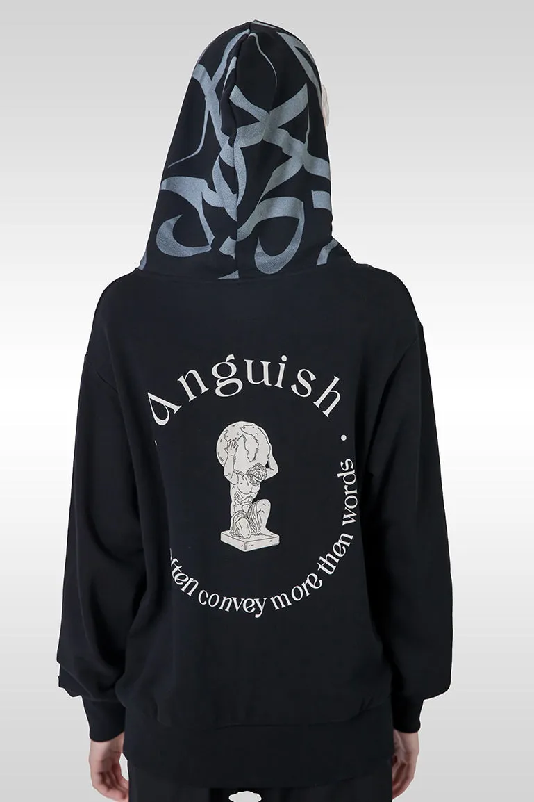 Anguish Hoodie (Black Cap)