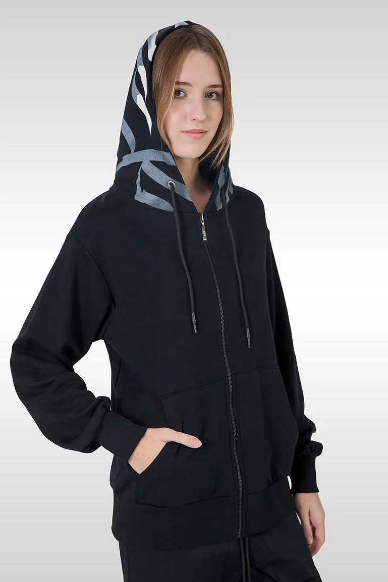Anguish Hoodie (Black Cap)