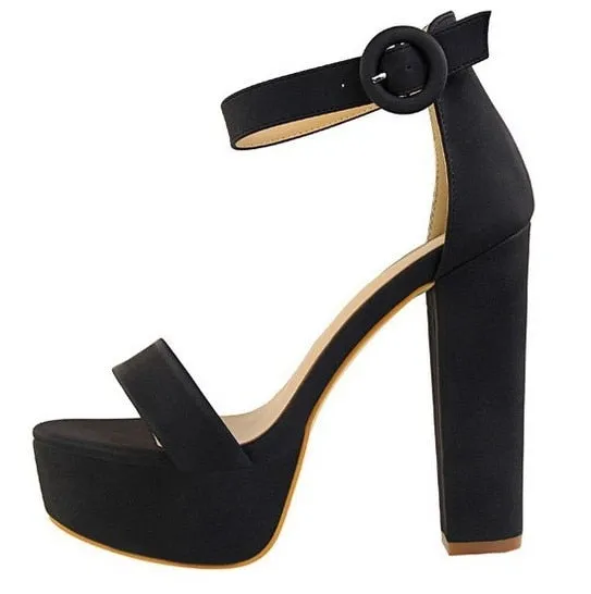 Ankle Wrap High Heel Sandals
