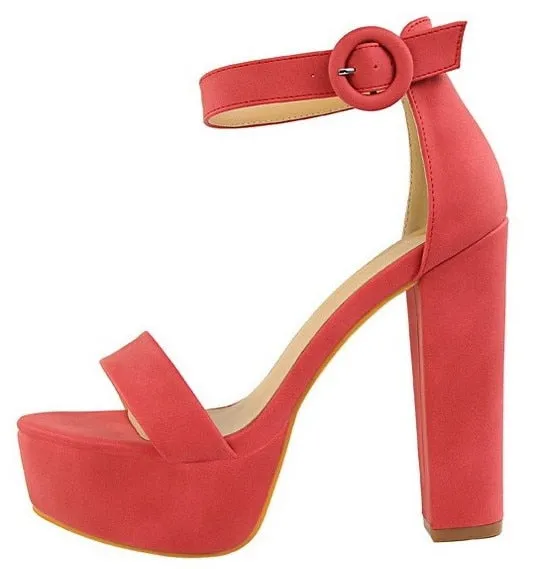 Ankle Wrap High Heel Sandals