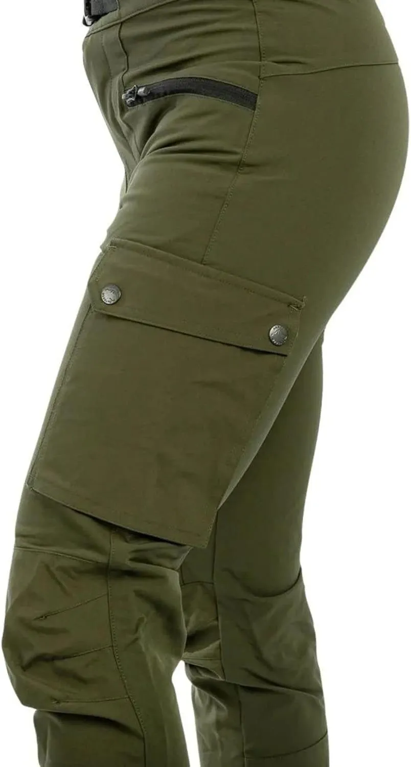ARRAK OUTDOOR Motion Flex Lady Pant Full Flexibility, Roomy Pockets, Waterproof Calf Area, Adustable, Belt Included