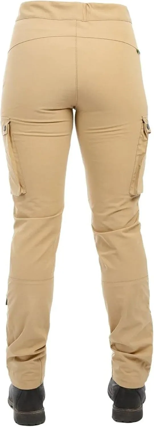 ARRAK OUTDOOR Motion Flex Lady Pant Full Flexibility, Roomy Pockets, Waterproof Calf Area, Adustable, Belt Included