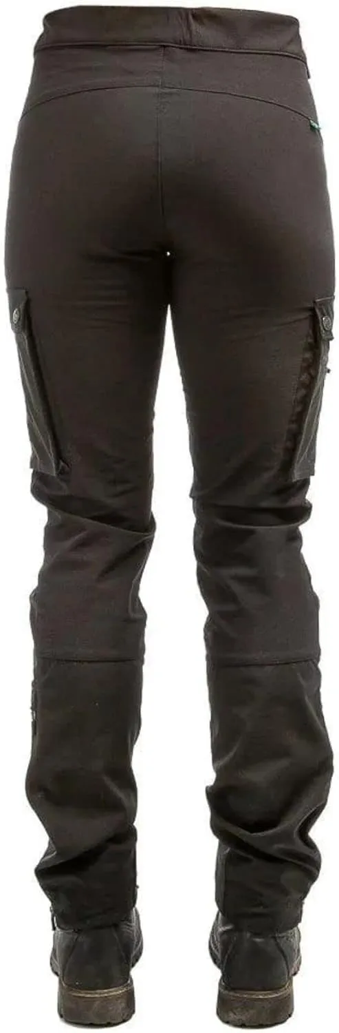 ARRAK OUTDOOR Motion Flex Lady Pant Full Flexibility, Roomy Pockets, Waterproof Calf Area, Adustable, Belt Included
