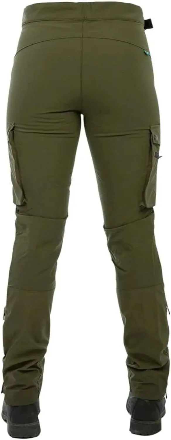 ARRAK OUTDOOR Motion Flex Lady Pant Full Flexibility, Roomy Pockets, Waterproof Calf Area, Adustable, Belt Included