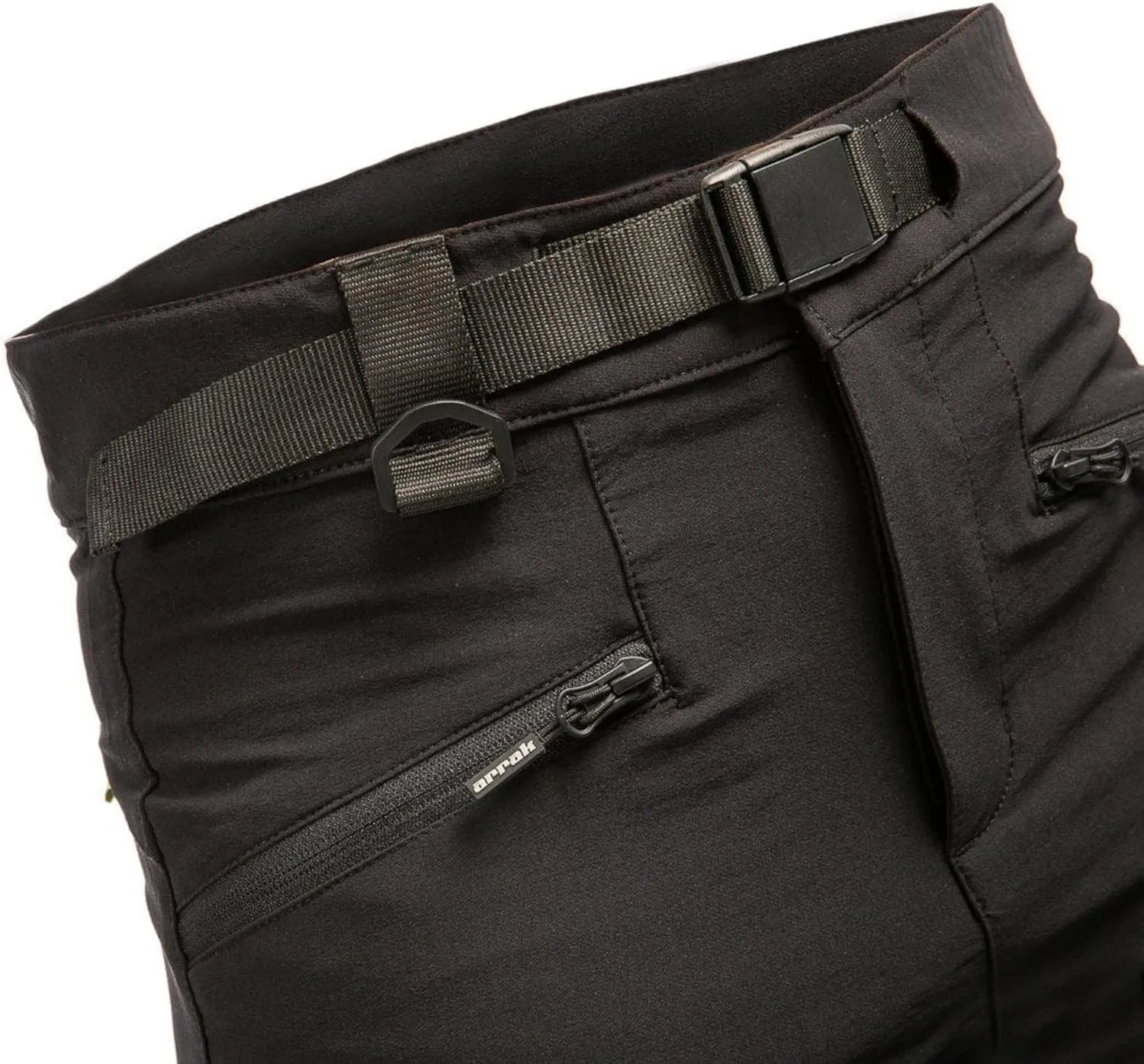 ARRAK OUTDOOR Motion Flex Lady Pant Full Flexibility, Roomy Pockets, Waterproof Calf Area, Adustable, Belt Included