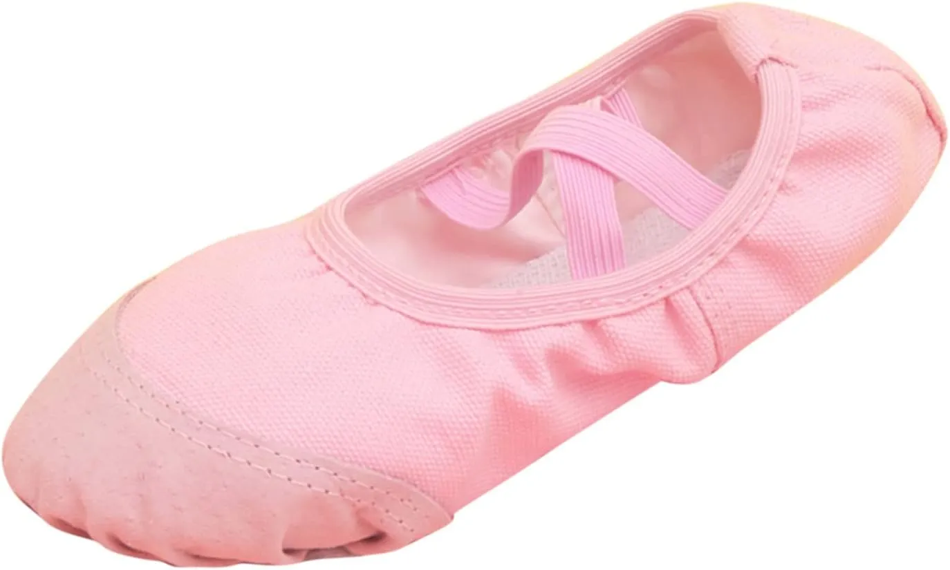 Ballet Shoes for Girls/Toddlers/Kids Yoga Shoes/Ballet Slippers for Dancing Children Dance Performance Indoor