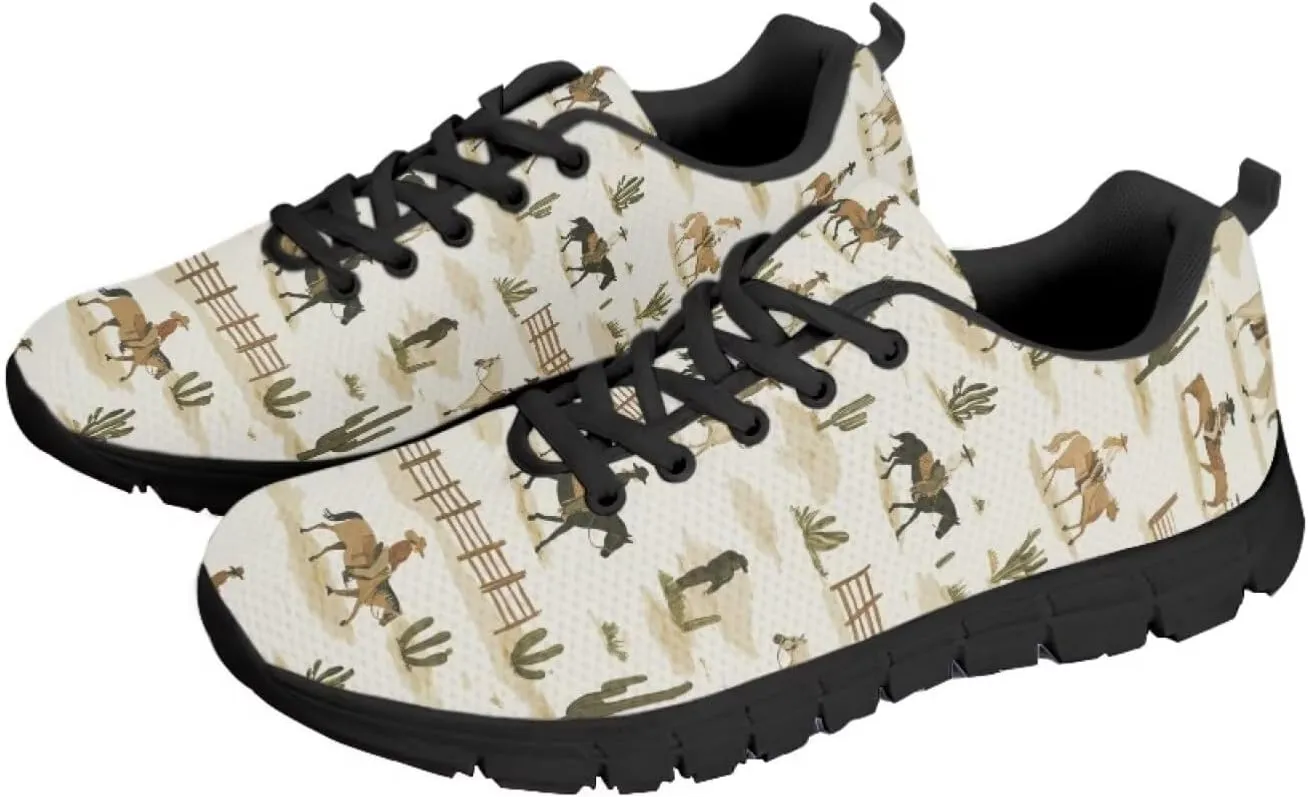 Bigcardesigns Womens Lightweight Athletic Fashion Sneaker Jogging Running Sports Shoes Colorful Floral Design