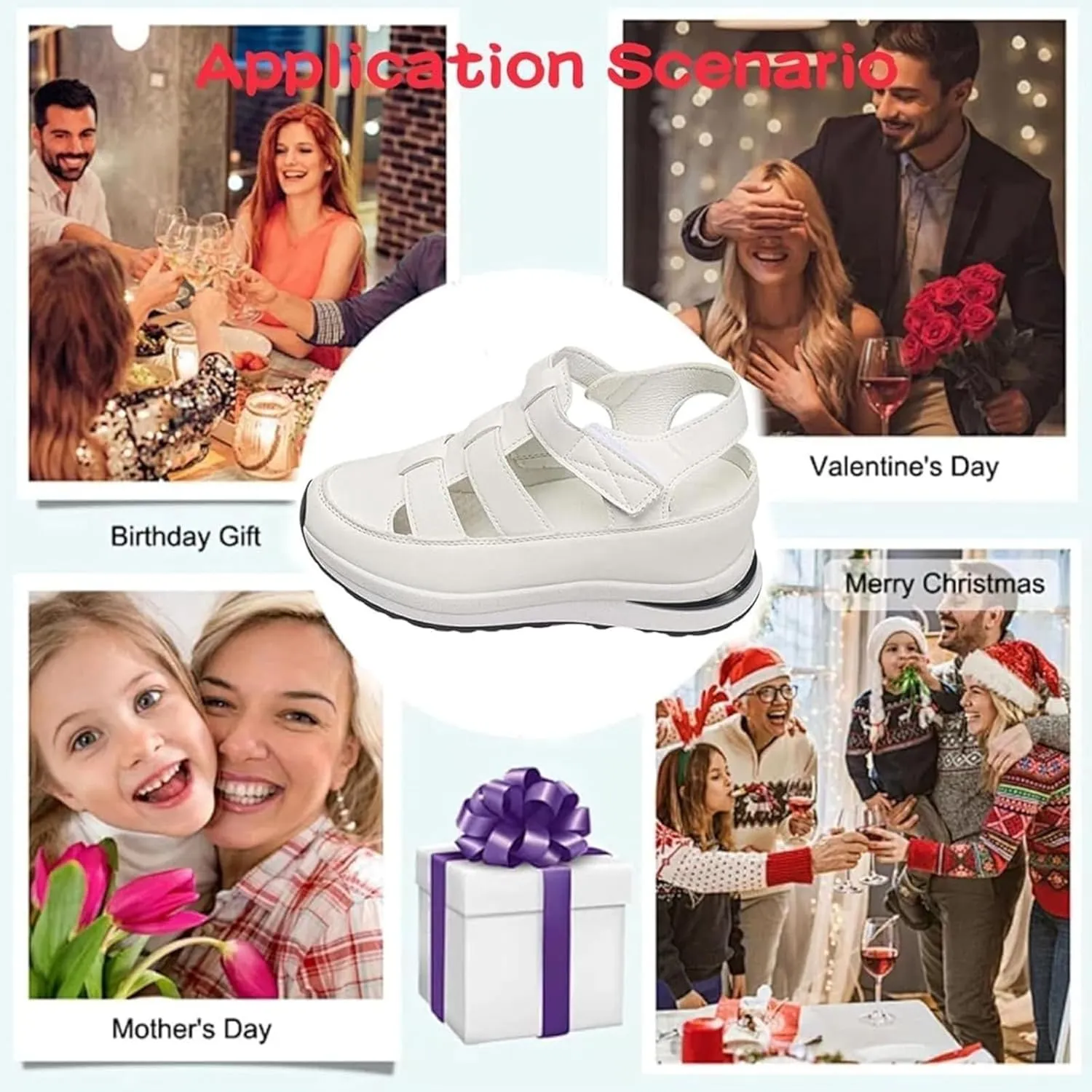 Bomre Shoes,Aveta Orthopedic Sandals,Womens Backless Shoes Women's Hollow Out Breathable Platform Wedge Sandals Sneakers Gladiator Platform Shoe
