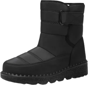 Botas De Mujer Para La Lluvia Y Nieve Winter Fashion Boots for Women 2024 Trendy Black Winter Boots Fur Boots for Women Womens Winter Boots Waterproof Fashion Daily Deals