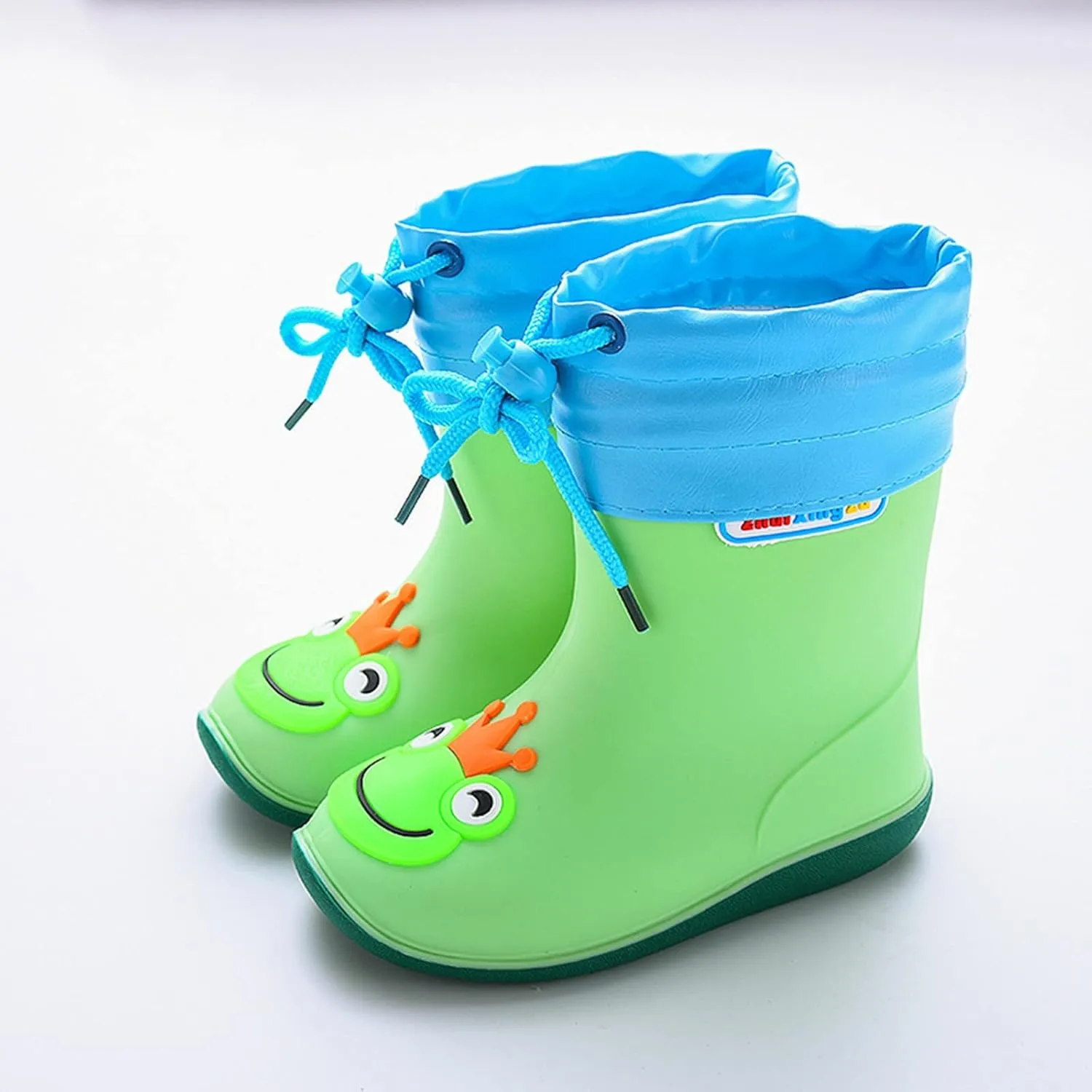 Casual Baby Kids Easy On Rain Shoes Boots For Toddler Little Kid Black Shoes for Girls