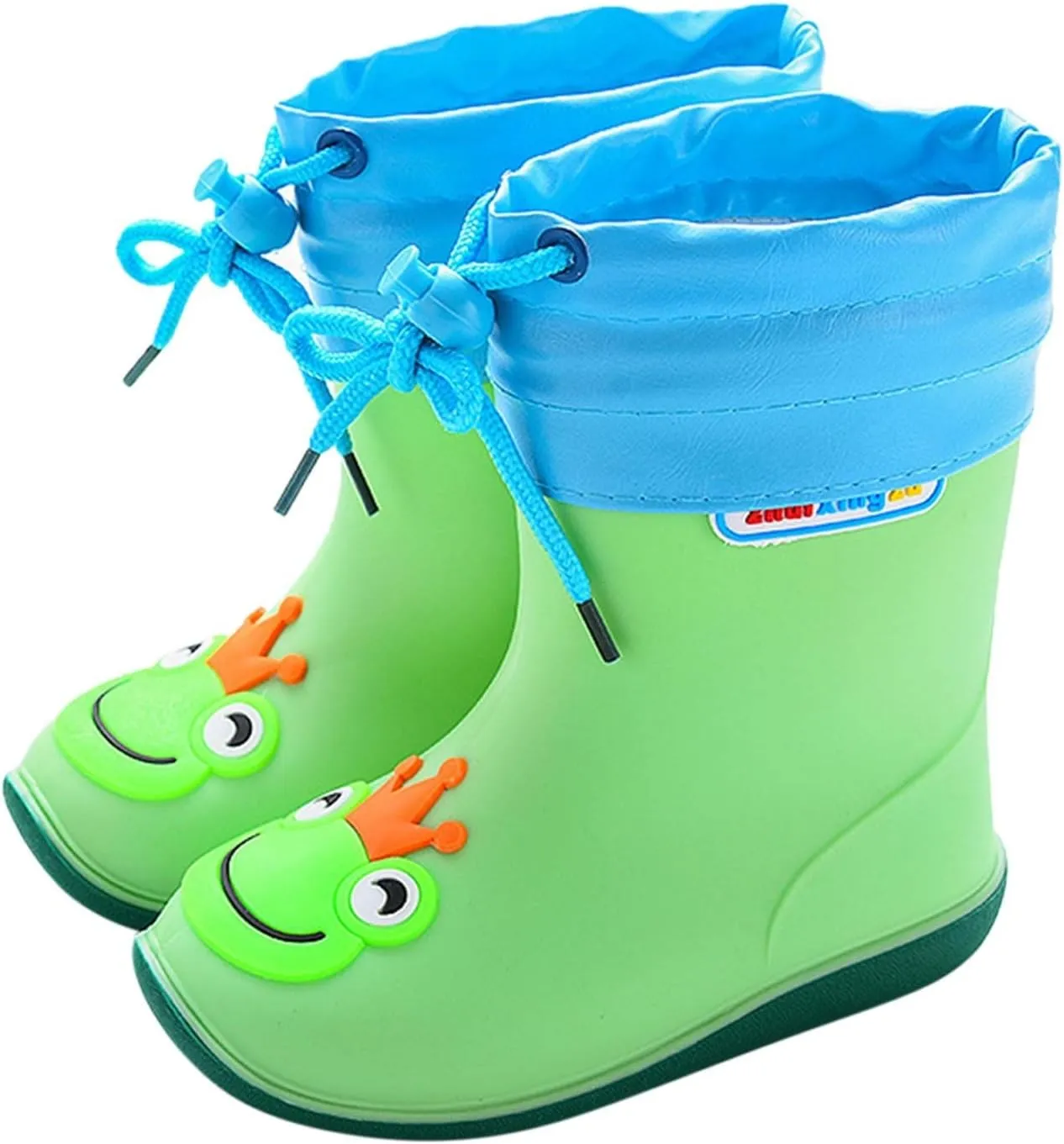 Casual Baby Kids Easy On Rain Shoes Boots For Toddler Little Kid Black Shoes for Girls