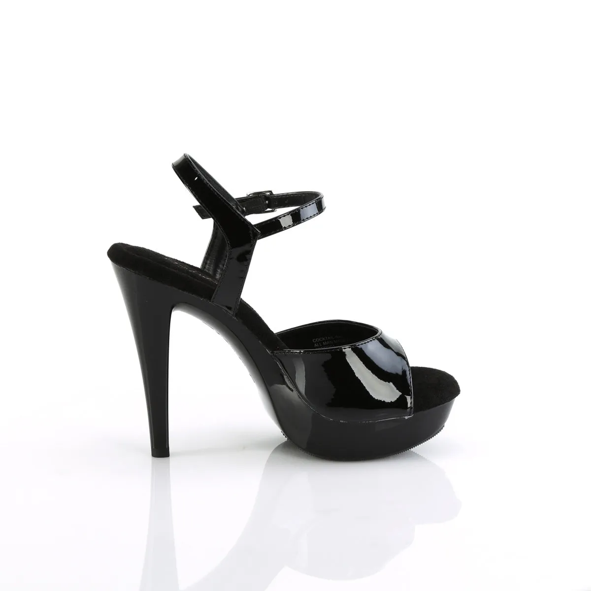 COCKTAIL-509 Fabulicious 5" Cocktail Black Sexy Shoes (High Heels)