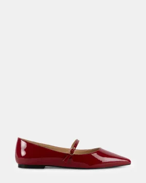 DIVE RED PATENT