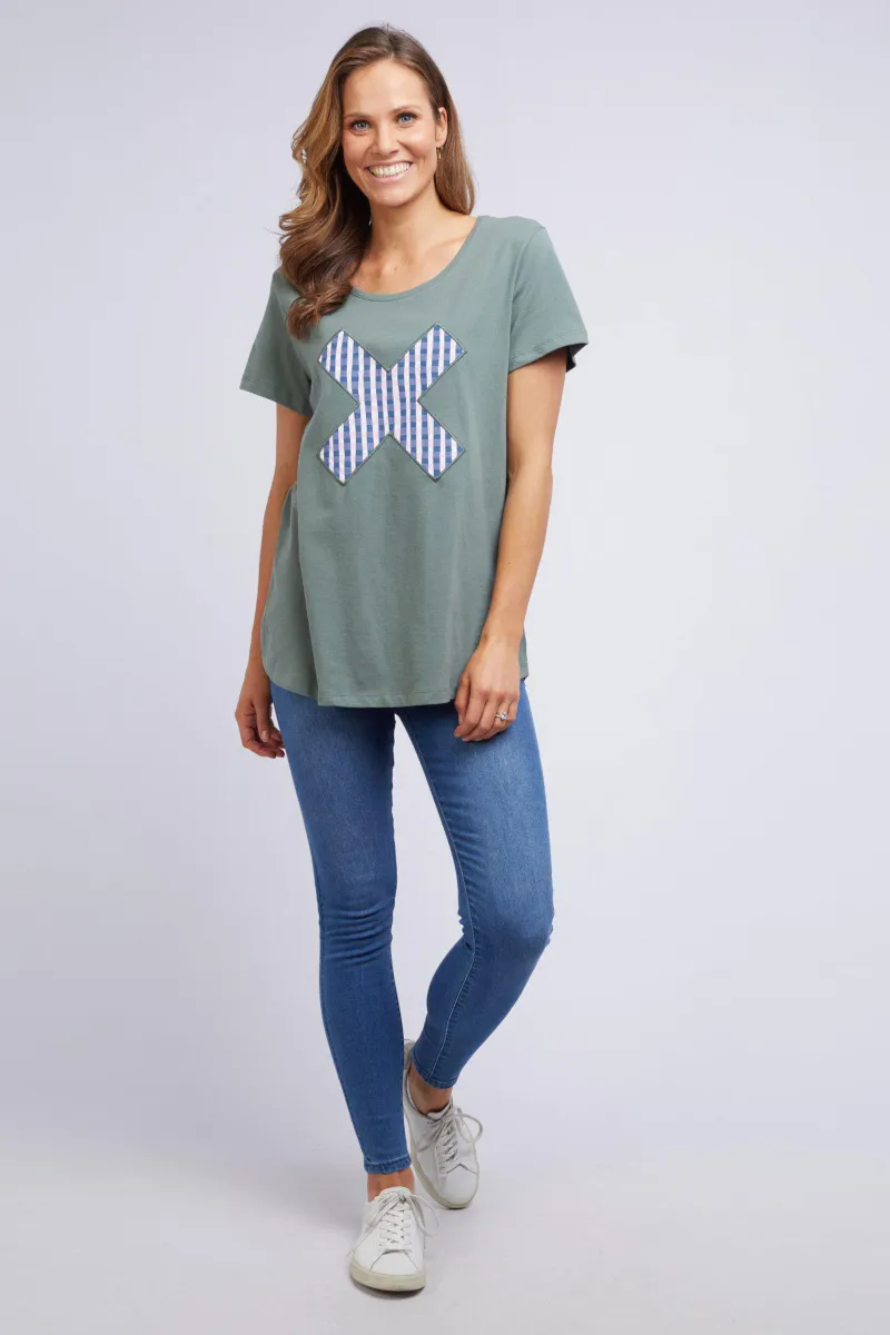 Elm - Cross It Off S/S Tee Khaki