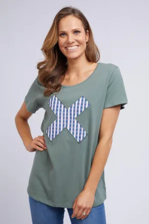 Elm - Cross It Off S/S Tee Khaki
