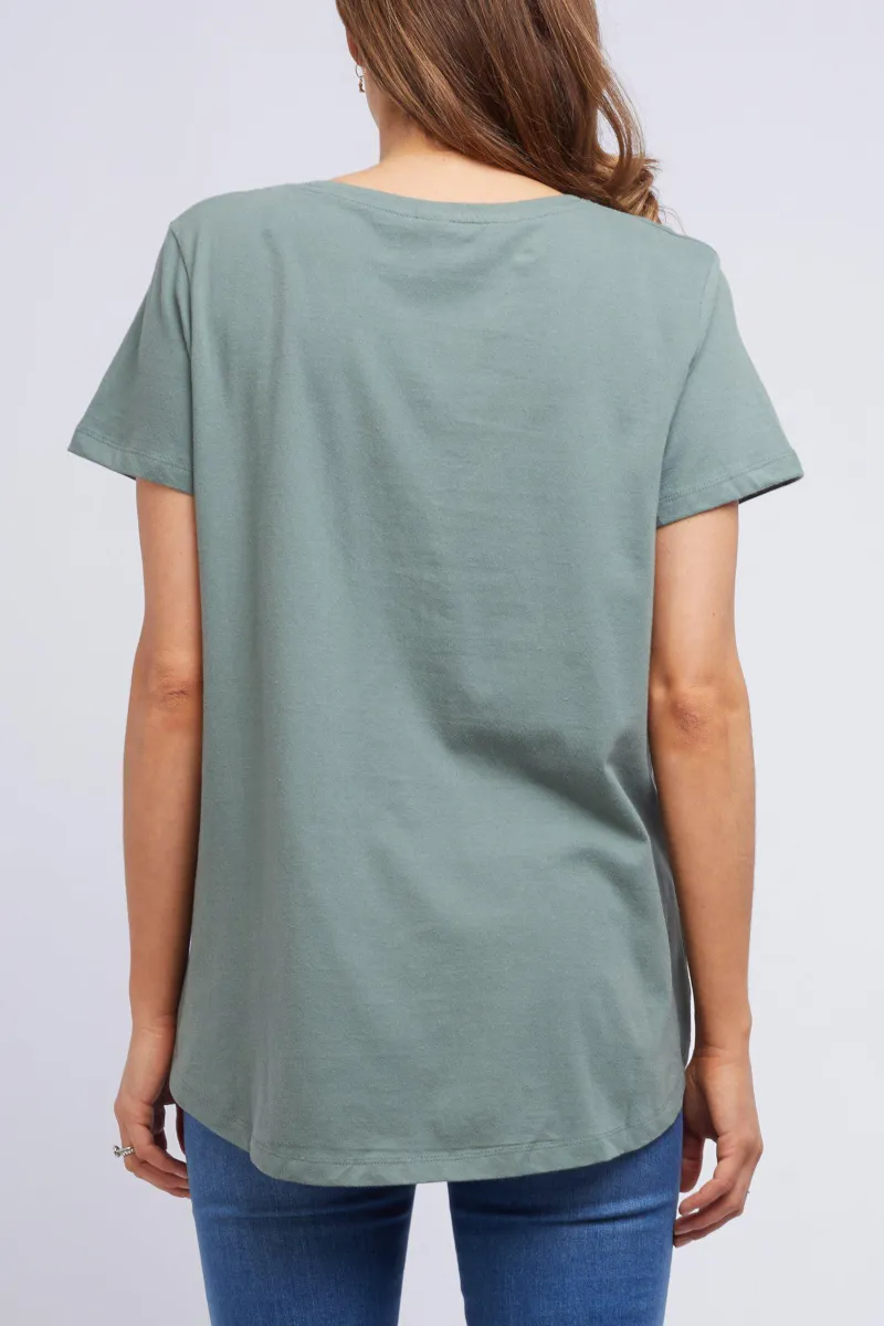 Elm - Cross It Off S/S Tee Khaki