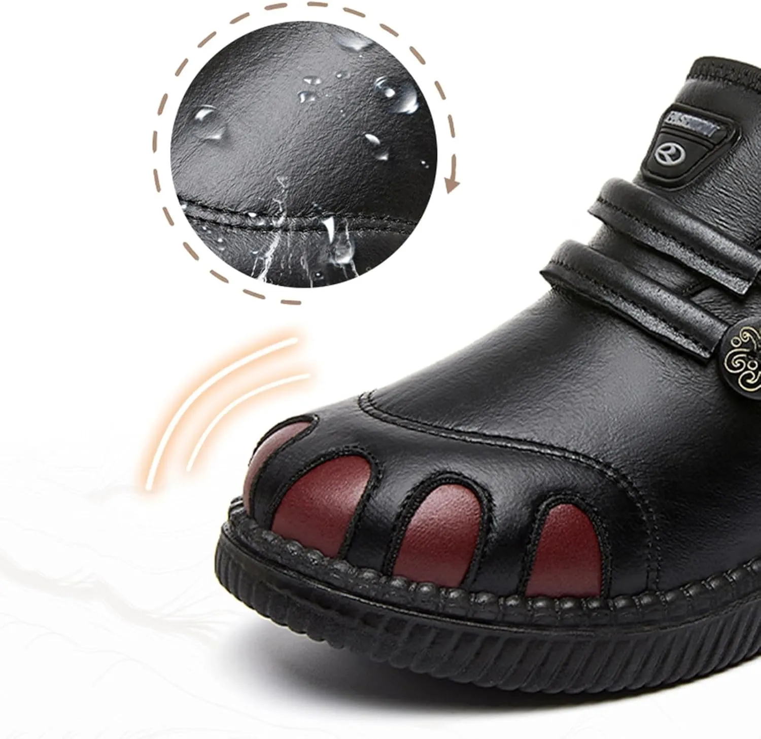 Extra Wide Width Snow Boots for Women Womens Lightweight Hiking Snow Boots Womens Boots for Winter Winter Womens Boots Ankle Botas Para Mujer De Trabajo Waterproof Al Tobillo