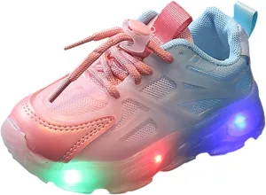 Fashion Light On LED Baby Shoes Casual Children Shoes Boy Sandals Soft Soled Kids Sport Shoes Newborn Booties
