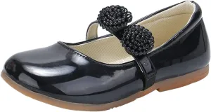 Girls Dress Shoes, Mary Jane Shoes for Girls, Wedding Party Flower Girl School Shoes Ballet Flats Flower Girl Shoes