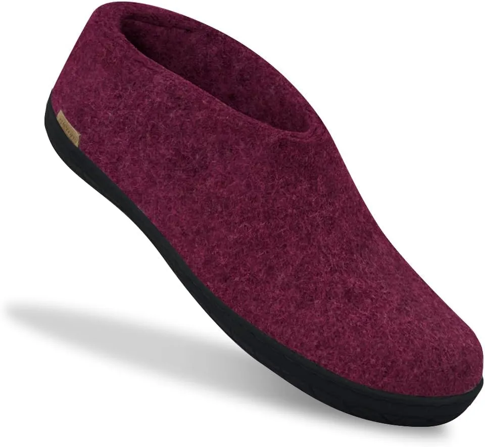 Glerups 100% high quality wool mix Shoe Slipper with rubber sole - Unisex