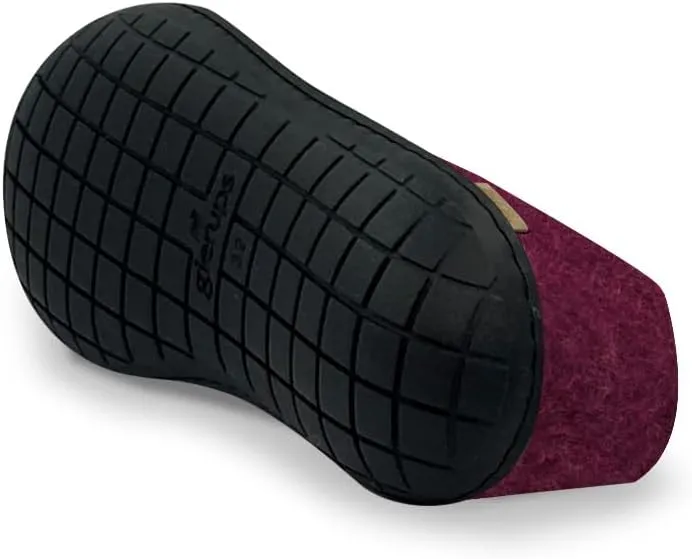 Glerups 100% high quality wool mix Shoe Slipper with rubber sole - Unisex