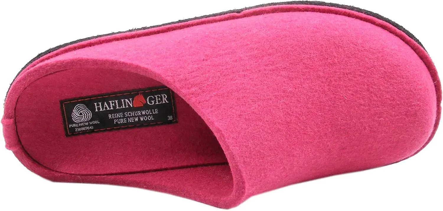 HAFLINGER Men's Open Back Slippers