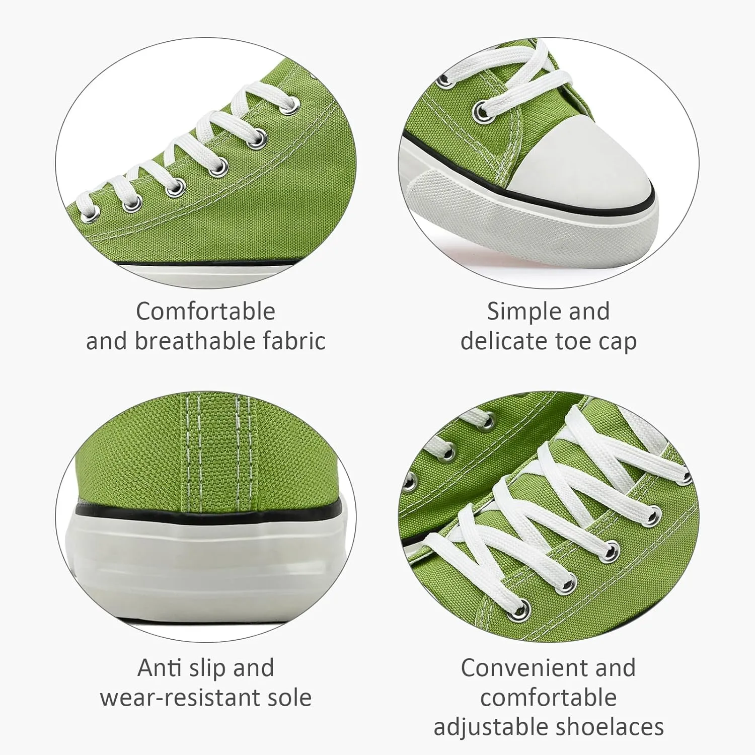 High Top Canvas Sneakers for Women Men Classic Lace Up Canvas Shoes Unisex Casual Tennis Comfortable Fashion Walking Shoes