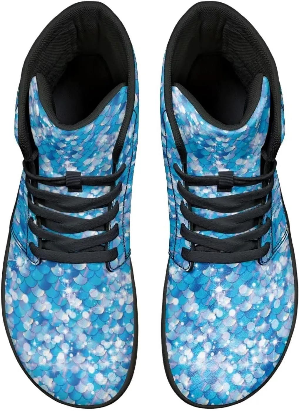 High Top Sneakers Women's Minimalist Trail Running Barefoot Shoes Wide Toe Box Zero Drop Size 36-48
