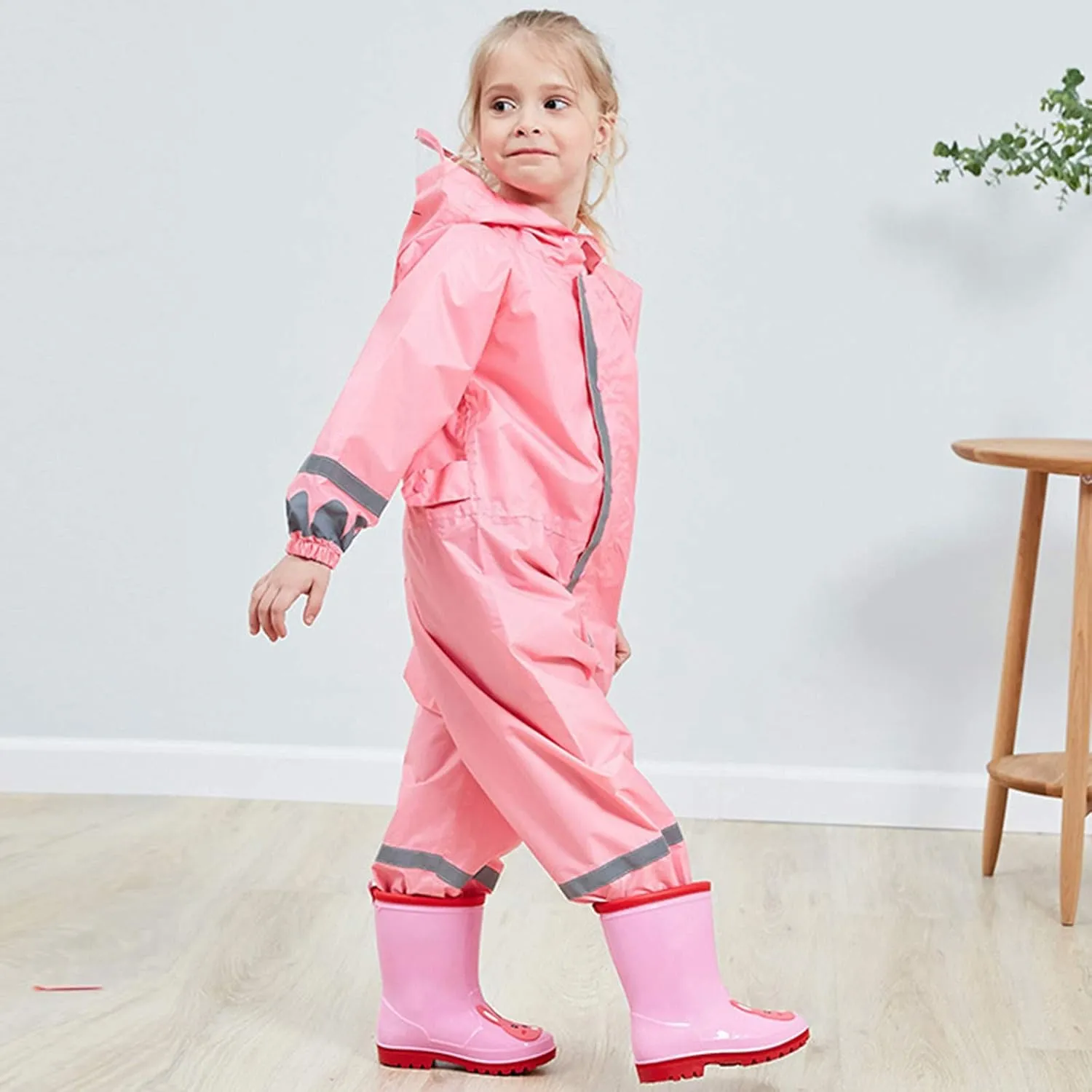 Infant Rubber Cartoon Girls Shoes Toddler Boots Boys Rain Rain Kids Baby Shoes Girls High Heels