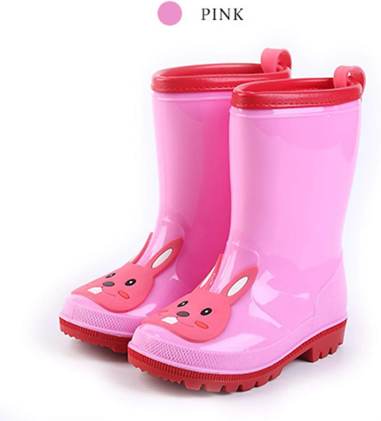 Infant Rubber Cartoon Girls Shoes Toddler Boots Boys Rain Rain Kids Baby Shoes Girls High Heels