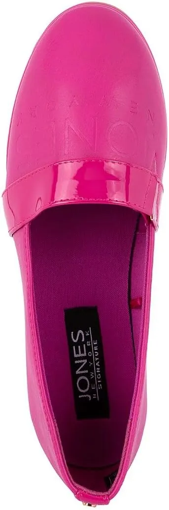 Jones New York Women's Loafer ?C Casual Slip-On Flat Shoes, Comfortable Round Toe, Available in Wide/Medium Widths