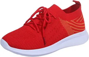 Ladmiple Running Shoes Womens Slip On Walking Shoes Casual Sneakers Mesh Lightweight Slip Resistant Comfortable Loafers
