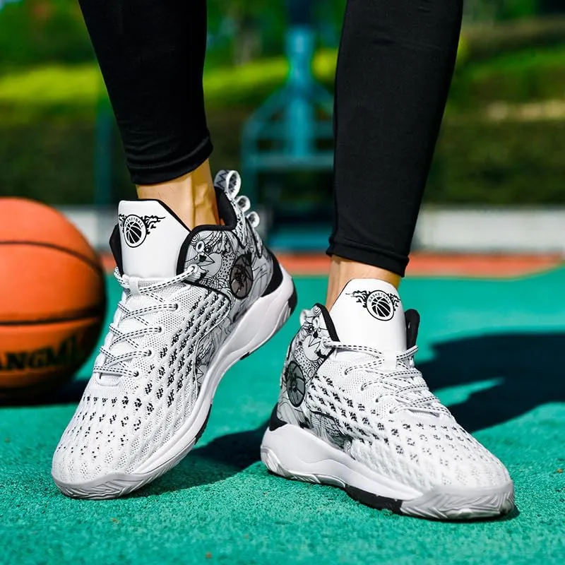 Large Size Men's Basketball Shoes are Breathable, Anti-Slip, Casual and Fashionable