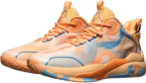 Large-Sized Men's mesh Breathable Sports Shoes with Shock-Absorbing, wear-Resistant and Thick Soles are Suitable for Basketball, Running and Gyms