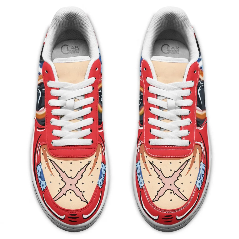 Luffy Armament Haki Air Sneakers Custom OP Anime Shoes