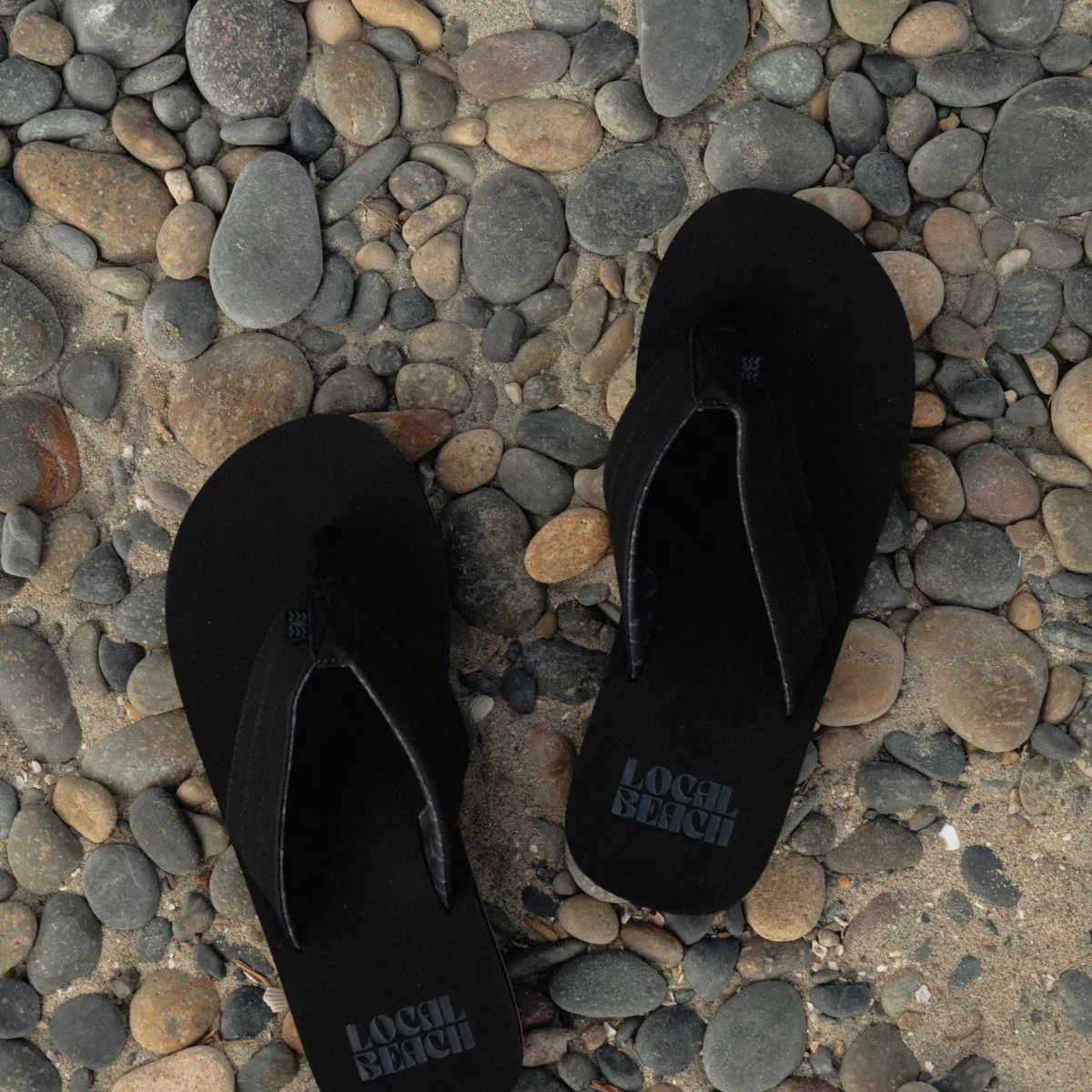 Men's Bolts Flip Flop Black