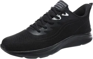 Mens Shoes Mesh Breathable Lace Up Solid Color Casual Fashion Simple Shoes Running Sneaker Lite Adapt Sneaker