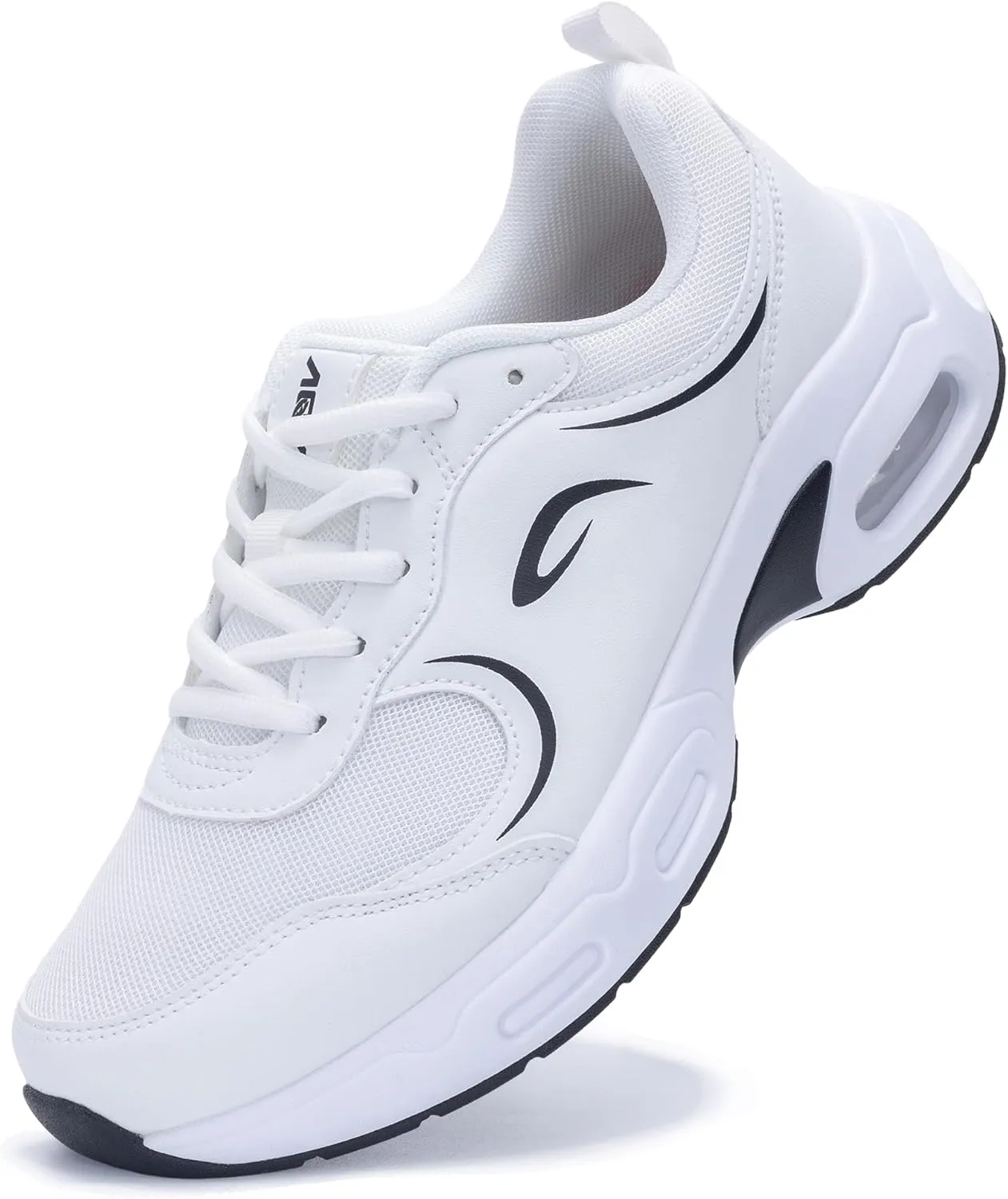 N BESUNEW Womens Walking Shoes Orthotic Arch Support Tennis Sneakers for Plantar Fasciitis Athletic Running Shoes US 6.5-11