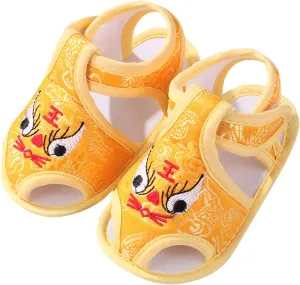 Newborn Shoes for Girls, Baby Girls Boys Shoes Infant Toddler Walkers Shoes Cartoon Bear Princess Shoes Sandals Gifts