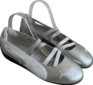 Puma Metallic Speedcat Ballet Pumps UK 6 EU 39 