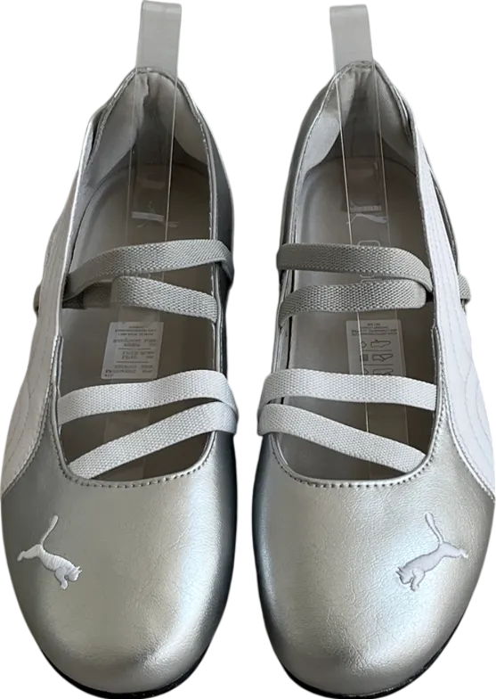 Puma Metallic Speedcat Ballet Pumps UK 6 EU 39 
