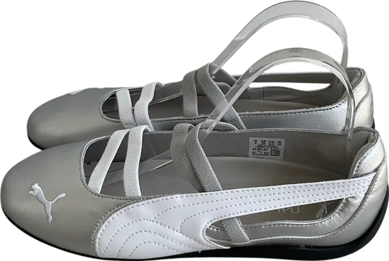 Puma Metallic Speedcat Ballet Pumps UK 6 EU 39 