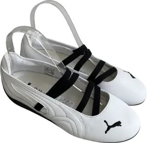 Puma White Speedcat Ballet Pumps UK 3.5 EU 36.5 